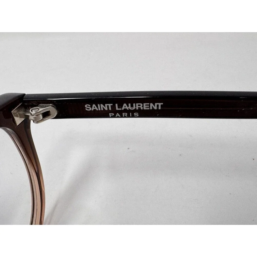 Saint Laurent SL504 004 Eyeglass Frames Only 53-17-145 Brown Fade Italy